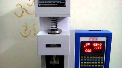 Spring Testing Machine