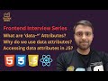 Understanding Data Attributes in HTML & JavaScript