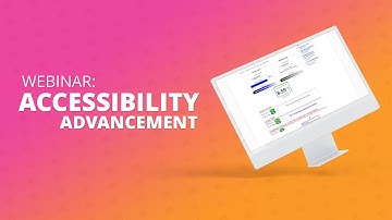 Accessibility Advancement - e-shot Webinar