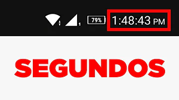 Como colocar hora na tela de início do celular?