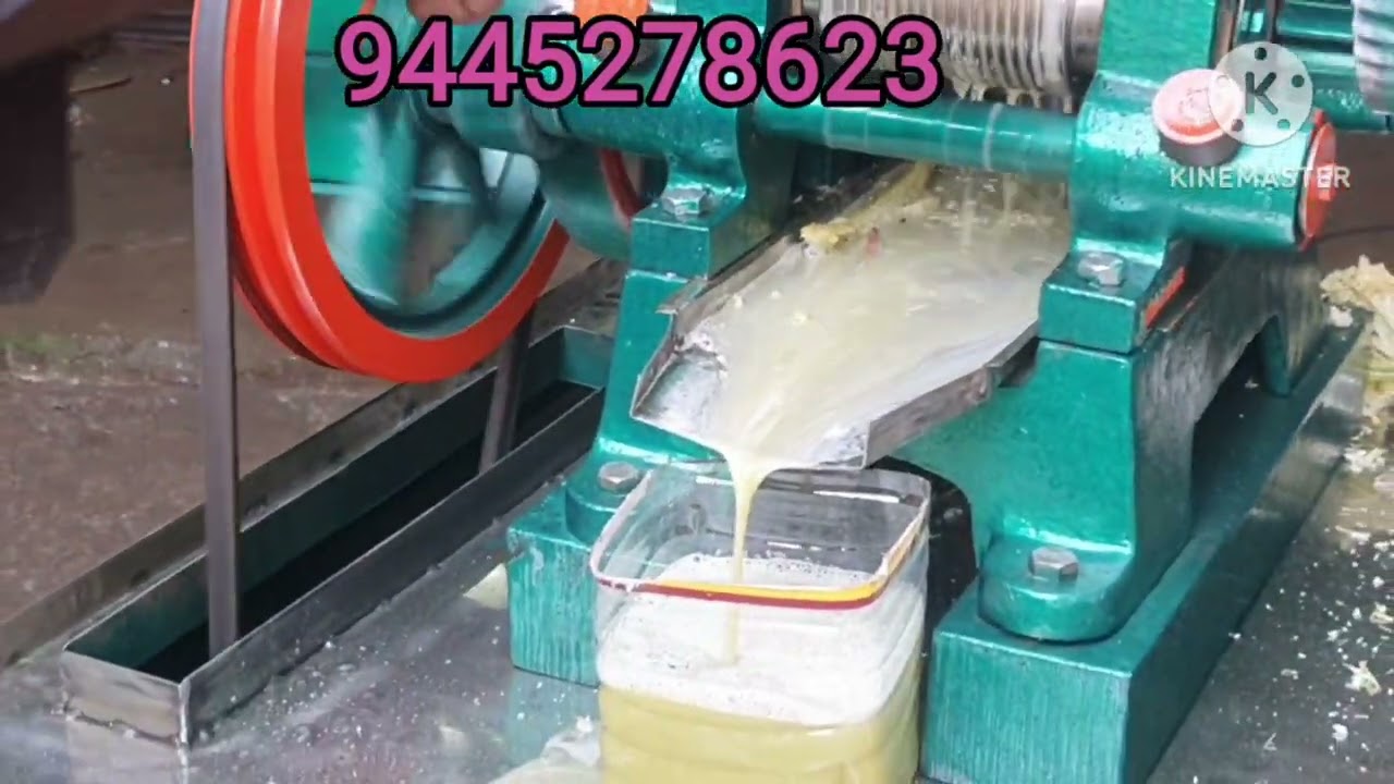 3 Roller Sugarcane juice machine, Bharani Engineering,Coimbatore.9445278623