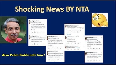 Shocking News by NTA | NET JRF 2023 | Niharika Bhagtani