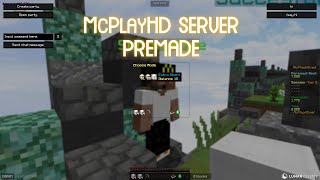 Mcplayhd Fastbuilder Server Premade Replays, Shop, Fixed Timer & More Free