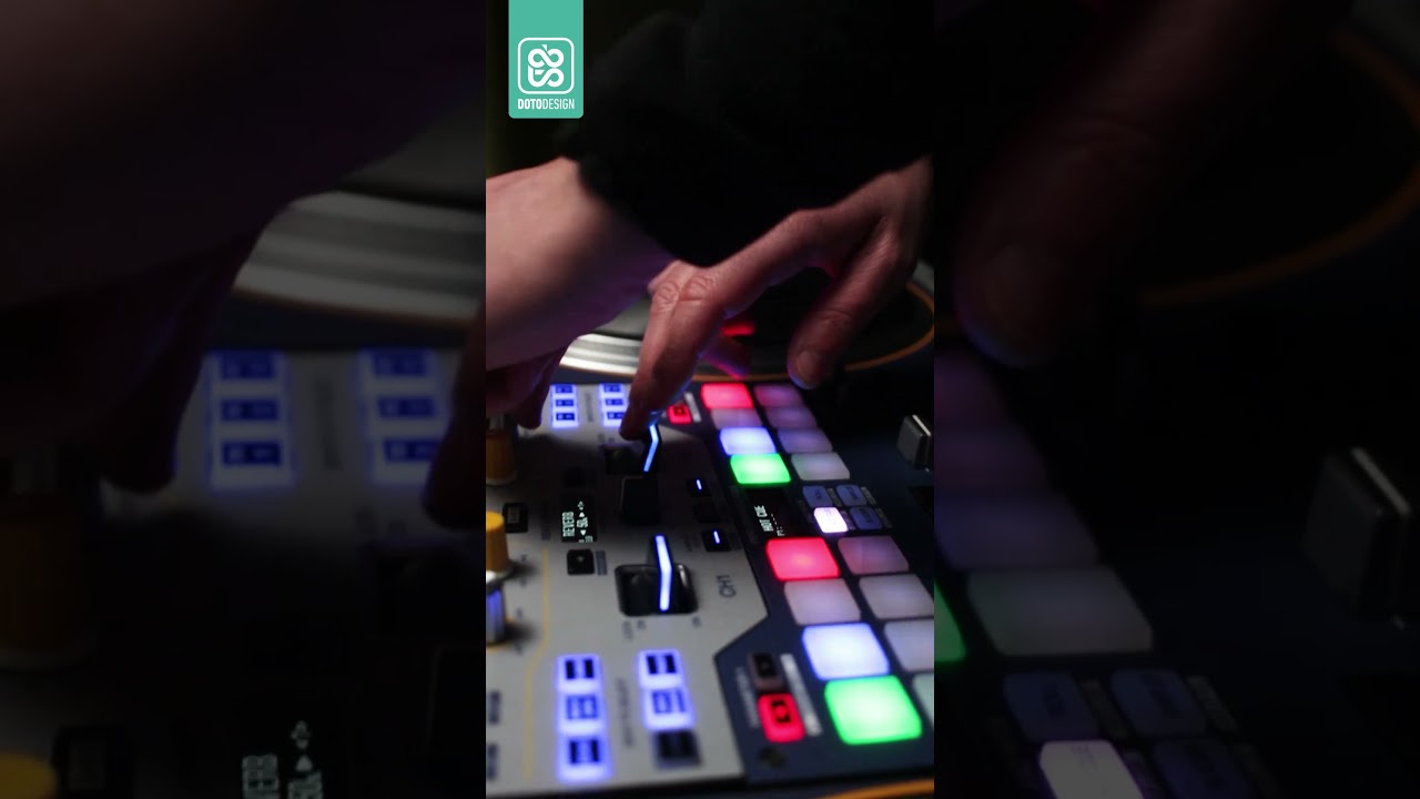 Pioneer PLX-1000 Phase DJ - Customize and protect your DJ controller - Skin by Doto Design