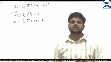 SO STATISTICS | MOMENTS | SO EXAM | STATS-MATHS-ECO-COMP | STATISTICAL OFFICER | BHARAT BHASKAR SIR