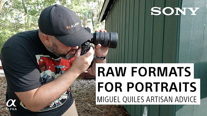 Which RAW Option is Best for Portrait Photography? Artisan Advice with Miguel Quiles