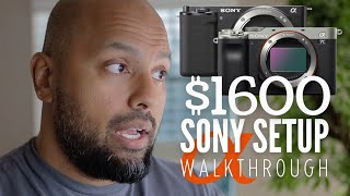 $1600 Budget Sony Starter Setup
