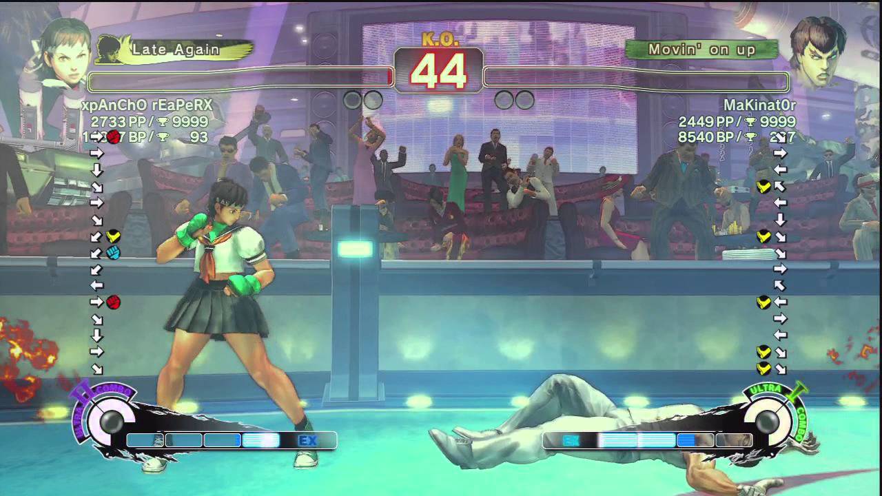 pAnChO rEaPeR (Sakura) vs MaKinat0r (Fei Long) XBL Ranked match