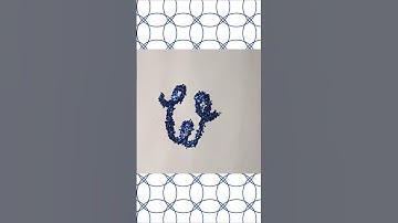 Writing Small Letter "w" in Cursive Writing| #shorts #calligraphy