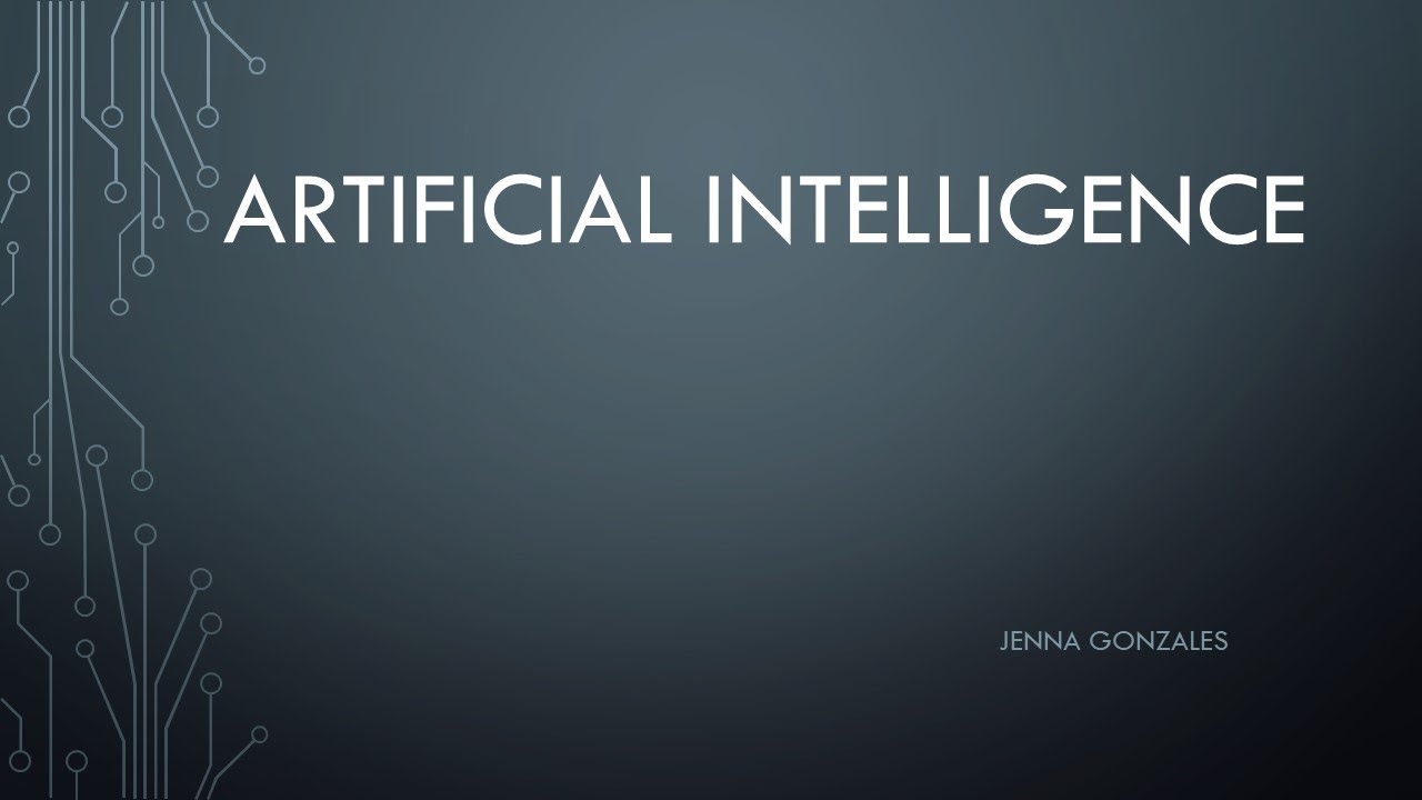 Artificial Intelligence Presentation - YouTube