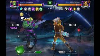 AW S66 Hulkling vs node 5 Shocker 