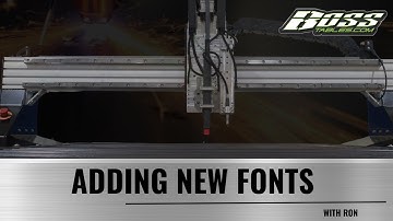 Adding new fonts to Flashcut