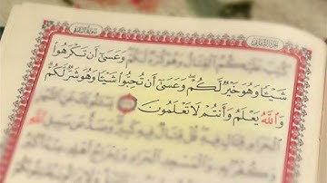 مقتطفات قرأنية  (وَعَسَى أَنْ تَكْرَهُوا شَيْئًا وَهُوَ خَيْرٌ لَكُمْ...) بصوت القارئ فارس عباد