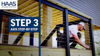 Step 3 - Marking Your Posts | AXIS Step-by-Step Cable Railing