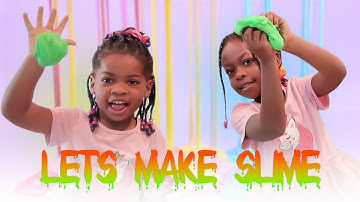 First Time Making Slime | Fun DIY Slime Project for Beginners
