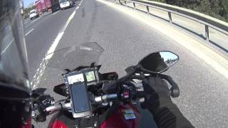 Yamaha Fj09 Mt09 Tracer Wobble Headshake With Sw Motech Trax Adventure Topcase