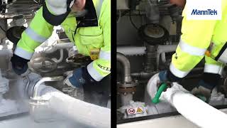 Dry Cryogenic Coupling (LNG coupling) vs a traditional coupling system by MannTek 2,148 views 3 years ago 1 minute, 56 seconds