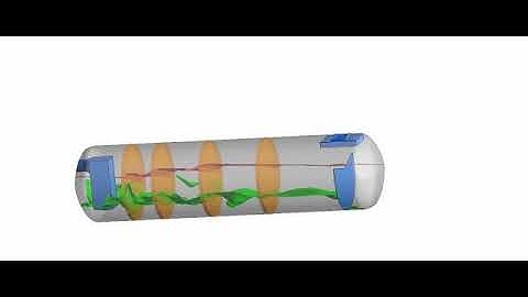 Oil separator subject to FPSO storm motion