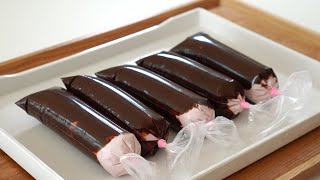 アイスクリーム（チョコレートいちごジャムアイスクリーム）｜table diary 식탁일기さんのレシピ書き起こし