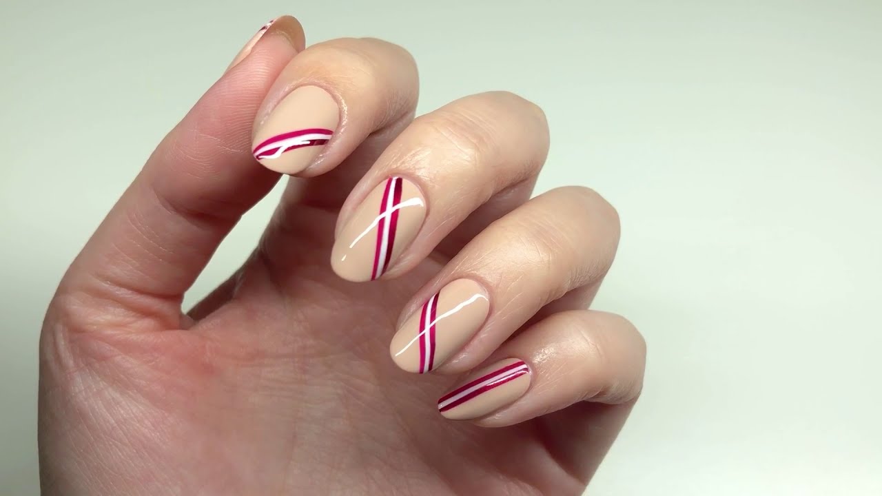 5. Minimalist Nail Art with Lines - wide 5