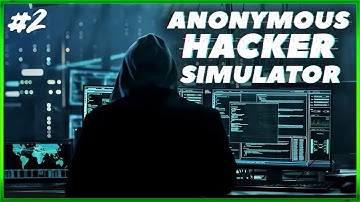 ANONYMOUS HACKER SIMULATOR - Full Game Early Access - Hacking Musk And Trump - Episode #2