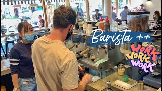 [Barista Vlog] 30 Minutes of Working in Real Time| No BGM, No Subtitle | Melbourne Cafe Ambiance