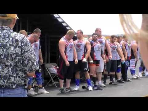 weightlifting exercises America's Strongest Man 2009 Intros