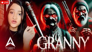 GRANNY LIVE🔥HORROR GAMEPLAY Hard Nightmare #shortsfeed #s...