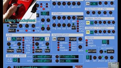 Synth1 - AZur Bank 3 (part 1) demo by Dailabsynth1 VK