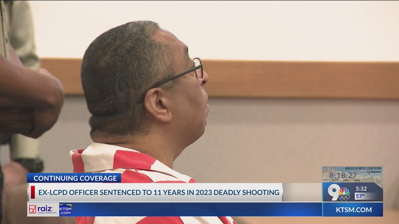 Former Las Cruces police officer sentenced in 2023 shooting death - YouTube