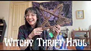 Witchy Thrift Haul by The Stitching Witch 4,802 views 11 months ago 11 minutes, 9 seconds