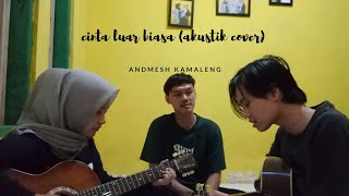 Cinta luar biasa - andmesh kamalemg (akustik cover)
