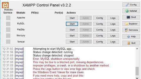 How to recover xampp and ampps server database file