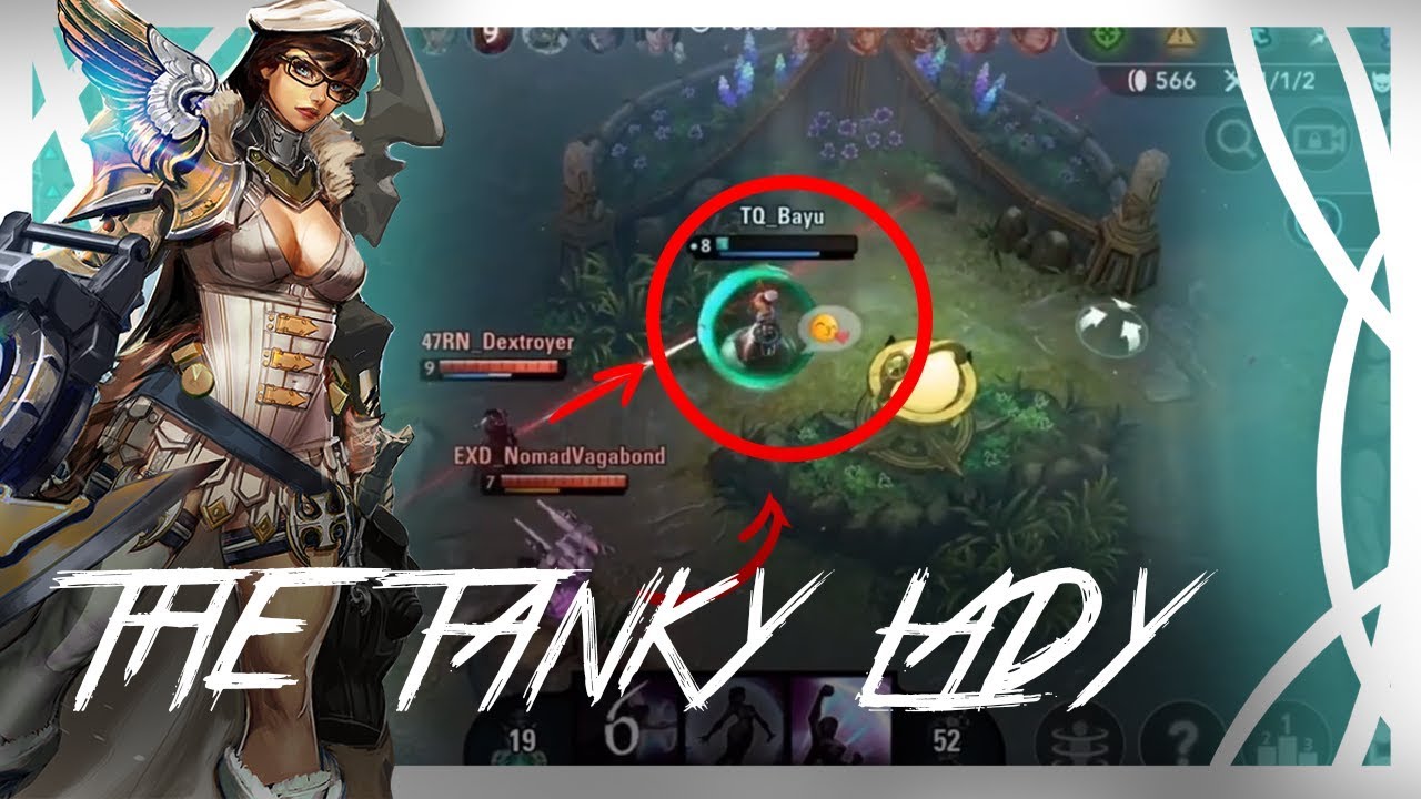 VAINGLORY - CATHERINE TOP, THE TANKY LADY