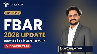 FBAR 2026 Update: How to File FinCEN Form 114 Step by Step (Live BSA E-Filing Walkthrough)