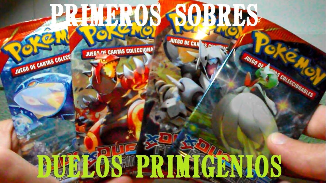 Primeros Sobres Duelos Primigenios