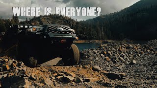 Nobody Camps Here This Time of Year... So We Did | Abandoned Massive Lake