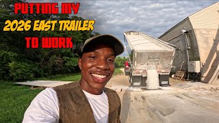PUTTING MY 2026 EAST TRAILER TO WORK! | Hauling Fertilizer