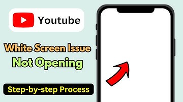 Youtube App Not Opening White Screen issue | YouTube Stuck on loading screen | Blank Screen
