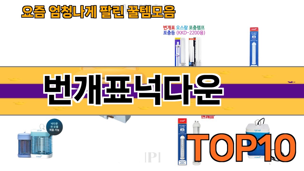 가장 많이 팔린 번개표넉다운 추천 Top10!