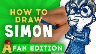 How-To-Draw Simon Fan Edition | Alvin and the Chipmunks