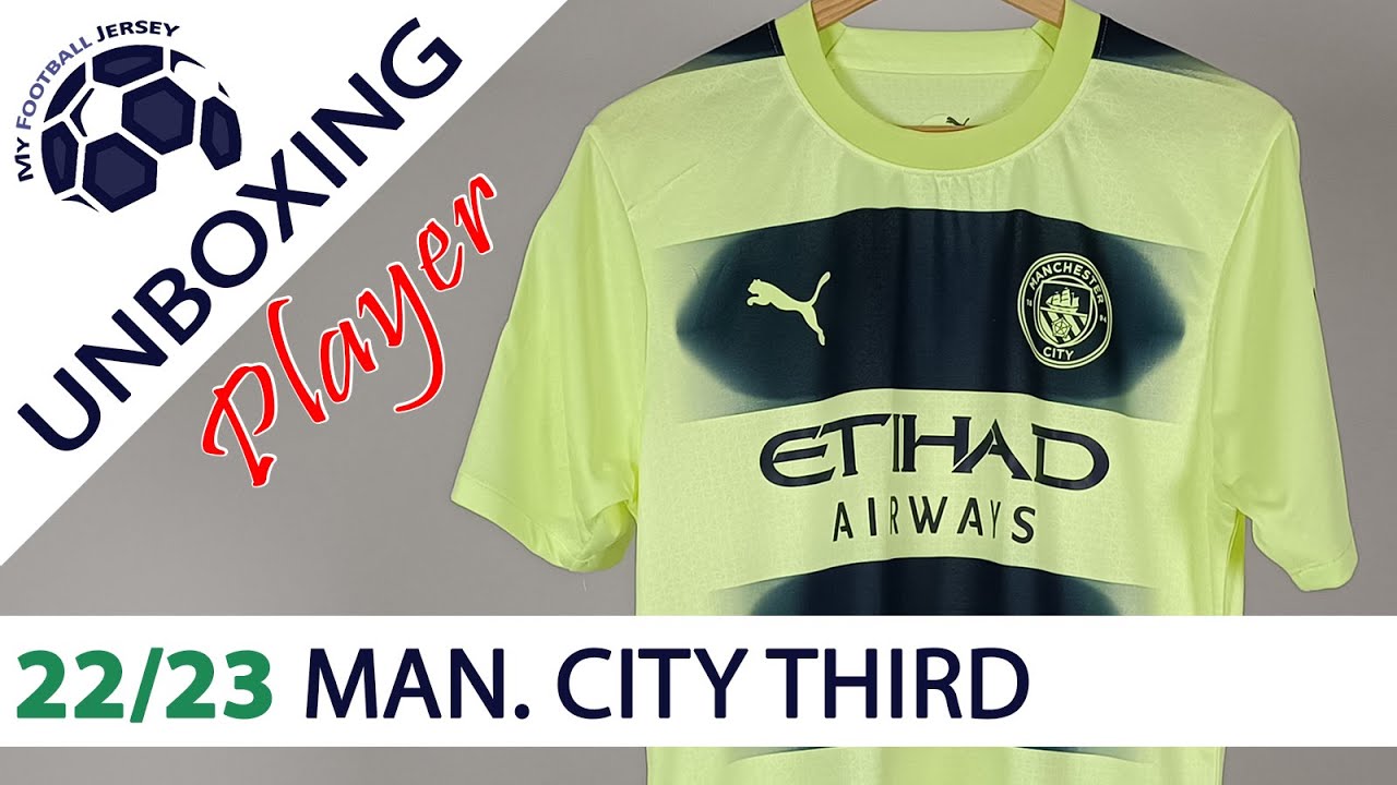 Maillot Troisième Manchester City 21/22 avec flocage De Bruyne 17