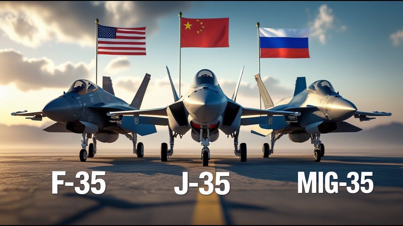 F-35 против J-35 и МиГ-35: Технологии и тактика воздушного боя
