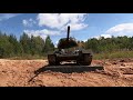 RC 1/16 Танк Т-34/85  Полоса препятствий!