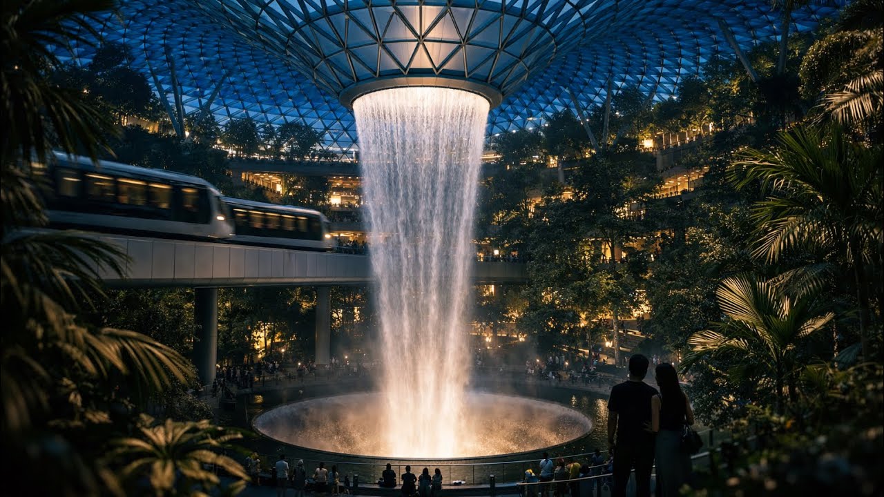 Sony a6700 cinematic video| Jewel Changi waterfall 