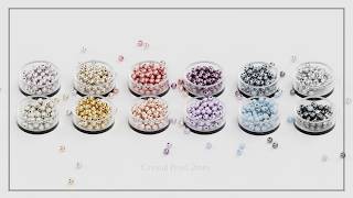 Swarovski's New 2mm Crystal Pearls! | Fusion Beads