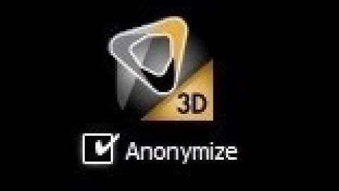 CS3D - How to Anonymize a 3D Scan
