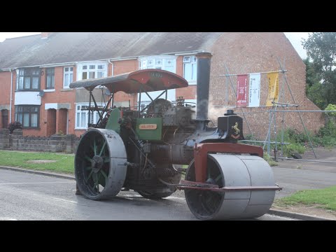 HD No. 6970 Aveling and Porter, Steamroller/Road Roller, Old Bertie on Gold Street, Wellingborough