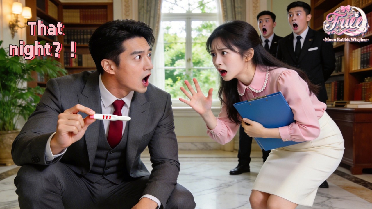 Poor Intern Argues with CEO, But Pregnancy Test Falls from Folder to His Feet—Was It That Night?!