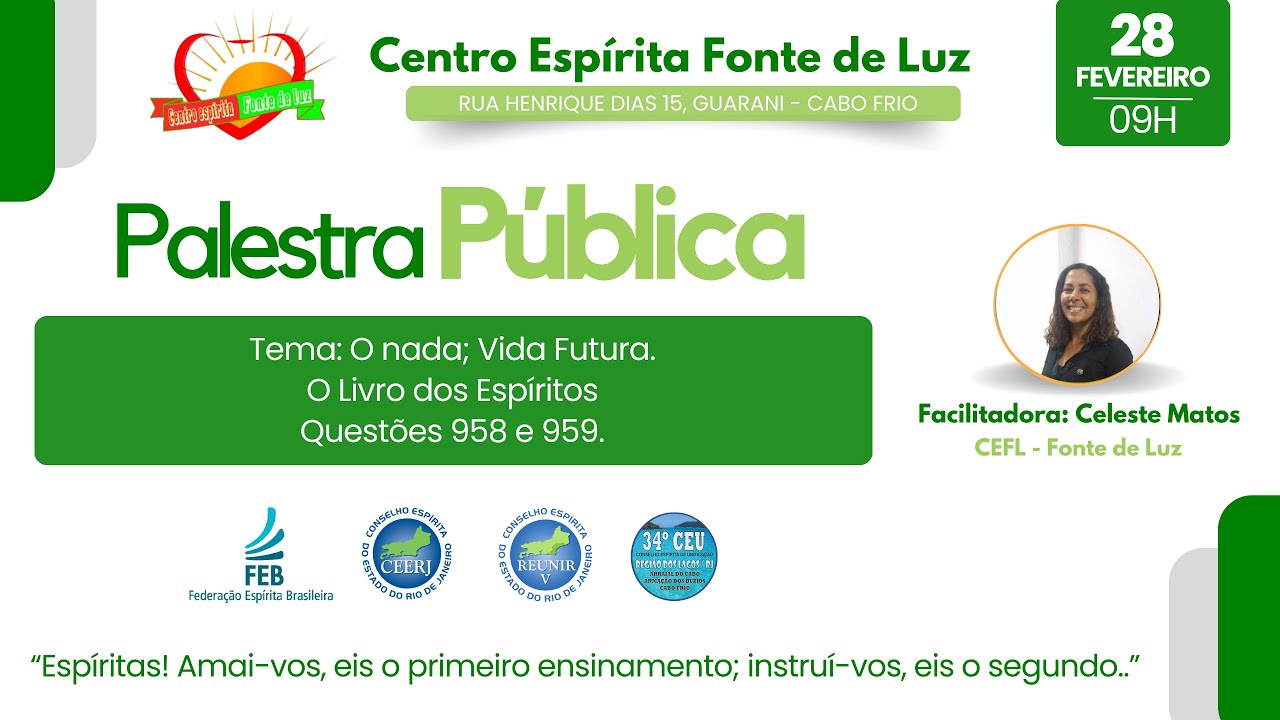 💚 O nada; Vida Futura | Celeste Matos (28/02/2025 – 09h)